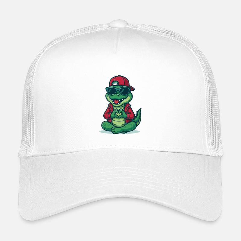 Crocodile Amour Cool Casquette trucker enfant