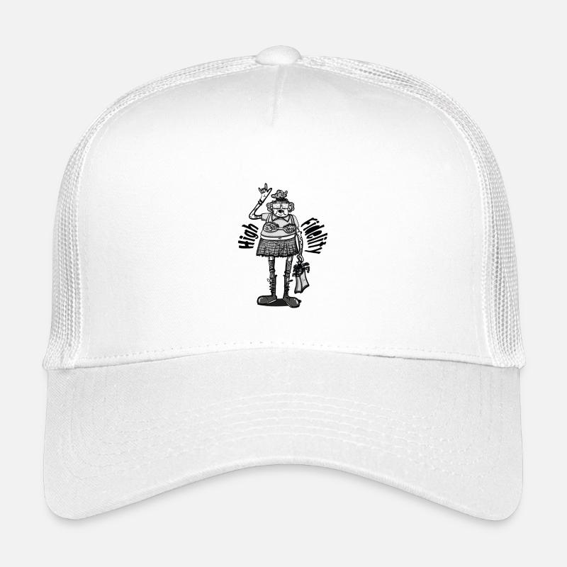 High Fidelity - Kids’ Trucker Cap - white