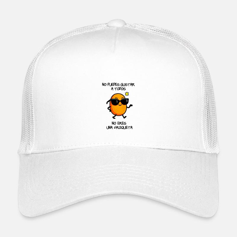 Mode Krokette - Kinder Trucker-Cap - Weiß