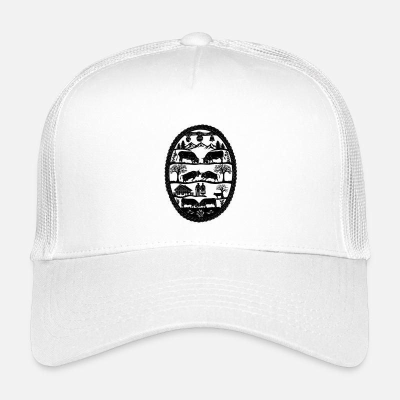Eringer black Kinder Trucker-Cap