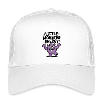 Énergie du petit monstre - Casquette trucker enfant - blanc - Devant