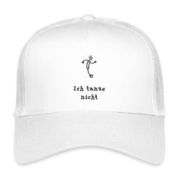 Ich_tanze_nicht - Kinder Trucker-Cap - Weiß - Vorne
