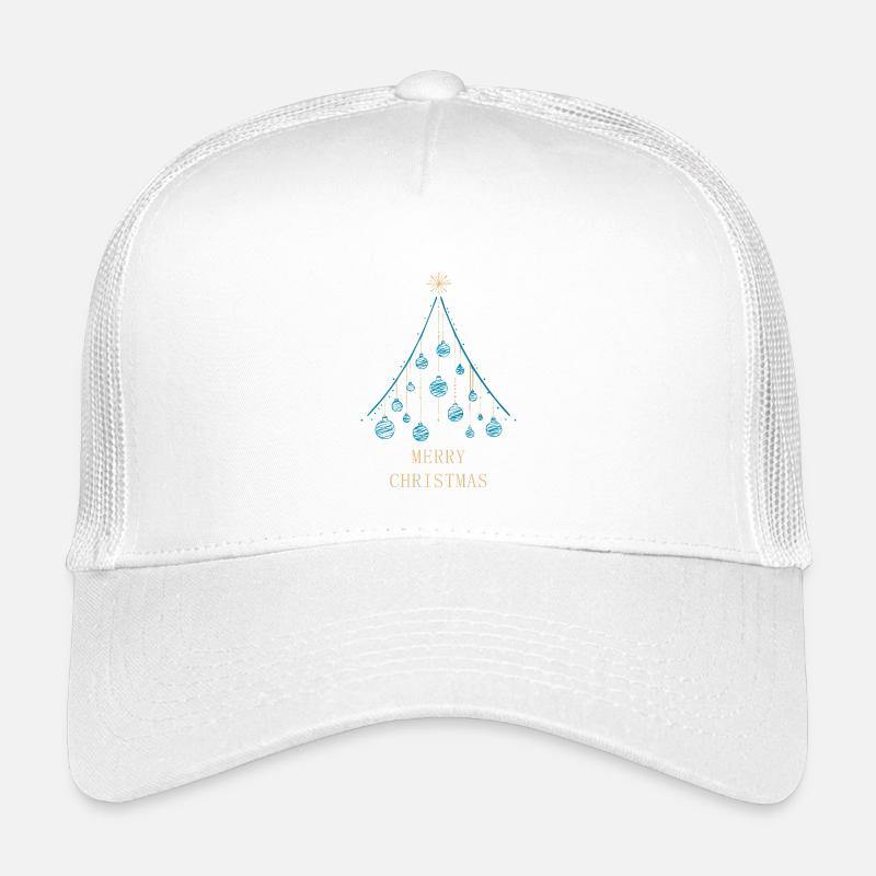 Merry Christmas - Christmas Tree Design. Kids’ Trucker Cap