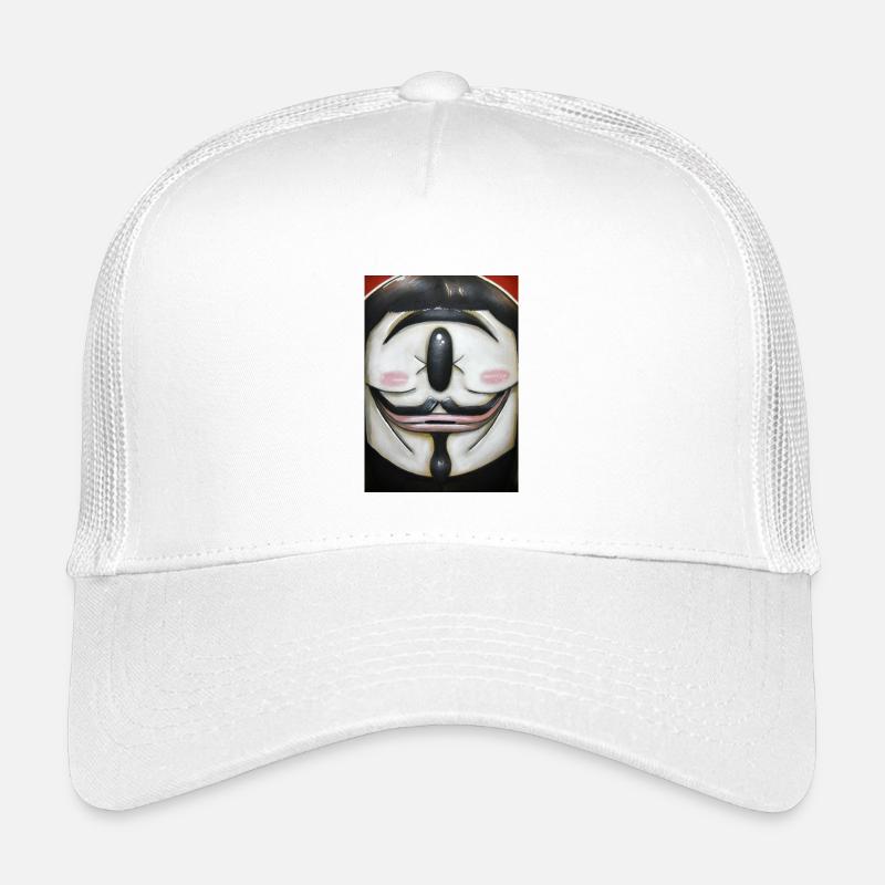 V - Kinder Trucker-Cap - Weiß
