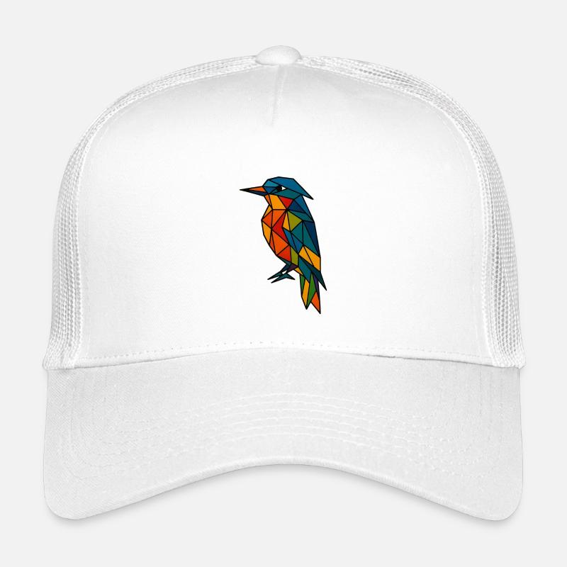 Abstract Geometric Bird Kids’ Trucker Cap