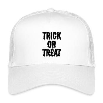 Trick or Treat, police d’halloween - Casquette trucker enfant - blanc - Devant