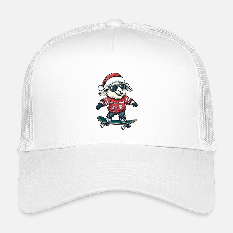 Sheep Christmas Funny Kids’ Trucker Cap