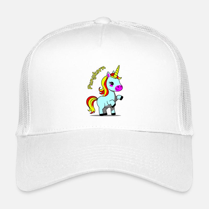 PunyKorn Einhorn Kinder Trucker-Cap