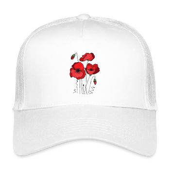 Blumen - Casquette trucker enfant - blanc - Devant