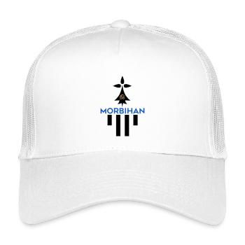 Morbihan 56 logo - Kids’ Trucker Cap - white - Front