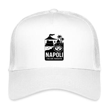 neapel napoli - Kinder Trucker-Cap - Weiß - Vorne
