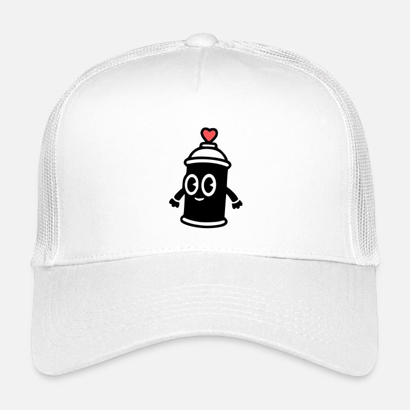 Graffiti Spray Can | Street art with heart Kids’ Trucker Cap