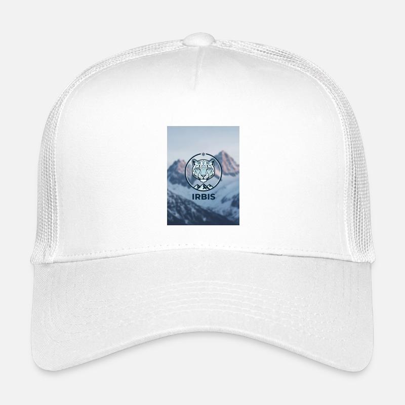 Berg Irbis - Kinder Trucker-Cap - Weiß
