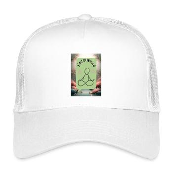 Willkommen, Zen - Kinder Trucker-Cap - Weiß - Vorne