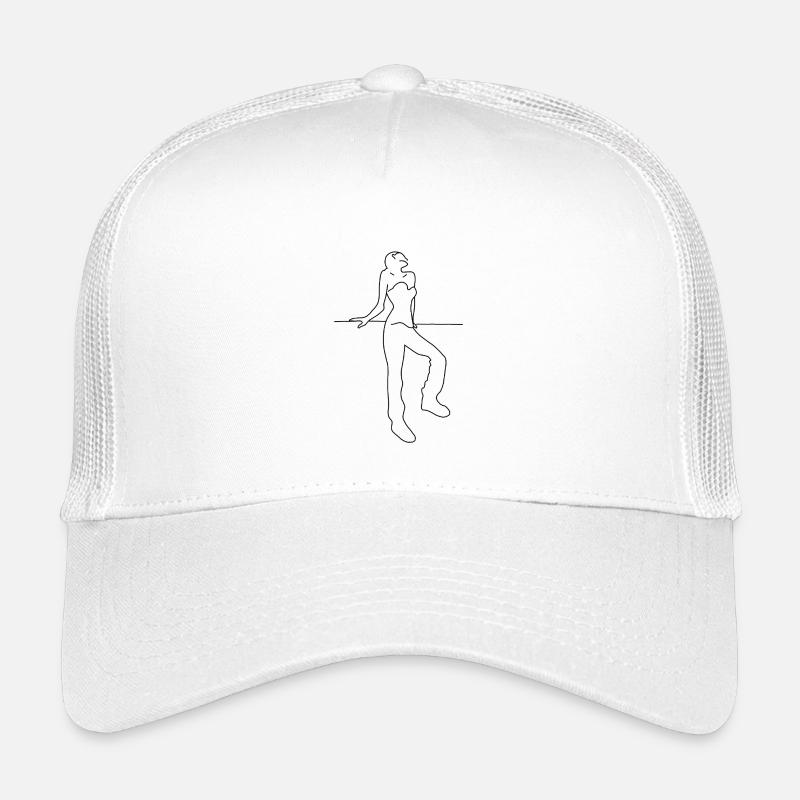  Lady - Kinder Trucker-Cap - Weiß