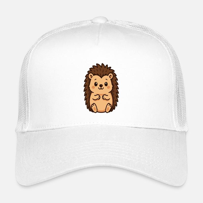 Dessin animé du hérisson câlin Casquette trucker enfant