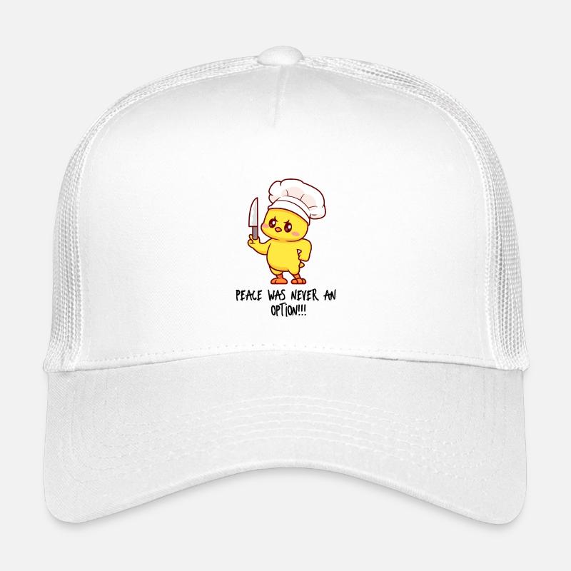 Chick Chef Slicer Charmer - Kinder Trucker-Cap - Weiß