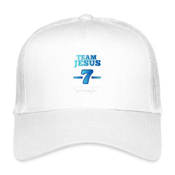 Team Jesus 7 – Soul winning Team - Kids’ Trucker Cap - white - Front