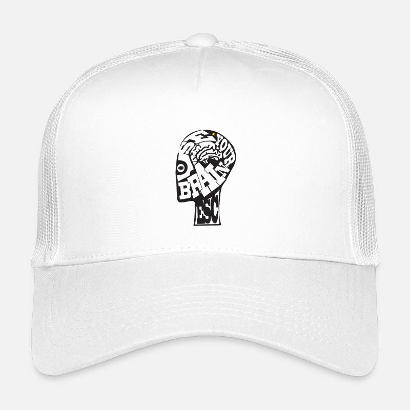 USE_YOUR_BRAIN Kinder Trucker-Cap