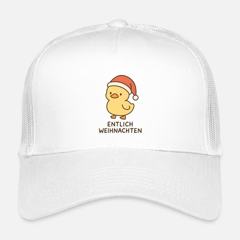 Entlich Weihnachten Küken Kinder Trucker-Cap