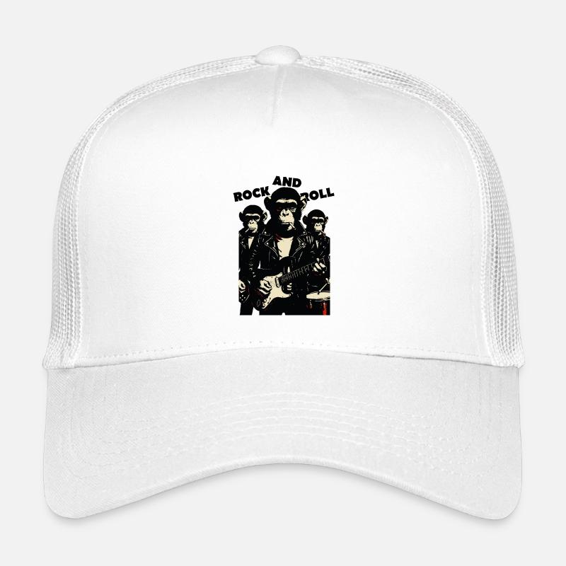 Rock'n'Roll-Affenband Kinder Trucker-Cap
