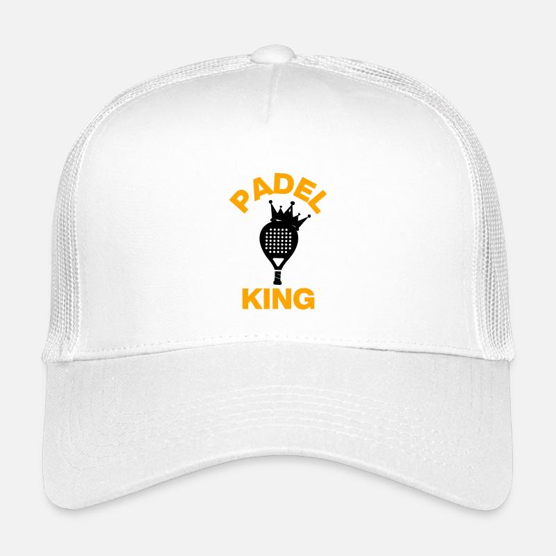 Roi du Padel – Souverain de la Cour ! Écrase-le Casquette trucker enfant