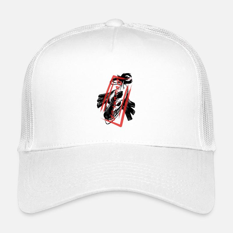 Die Besiegten: Hai-Monster - Kinder Trucker-Cap - Weiß