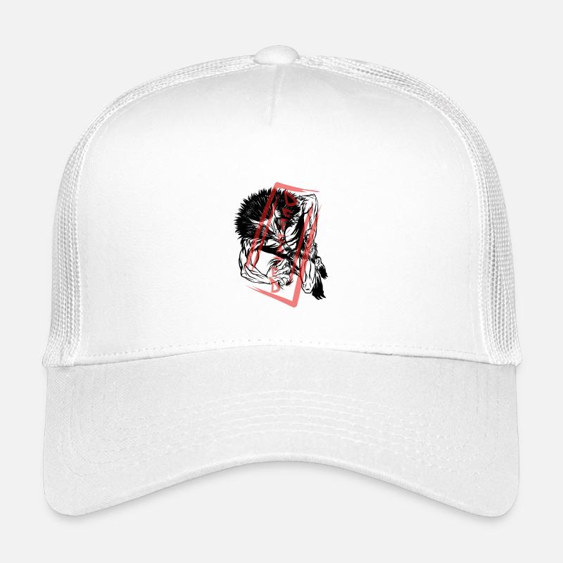 Der Besiegte: Werwolf-Monster - Kinder Trucker-Cap - Weiß