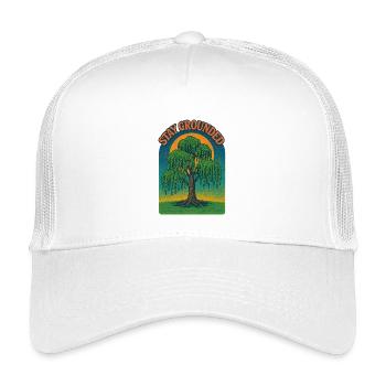Reste cloué au sol Willow Sunset - Casquette trucker enfant - blanc - Devant