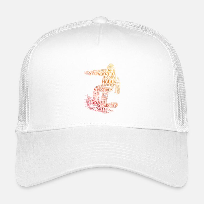 Purist Snowboard Theme Kids’ Trucker Cap