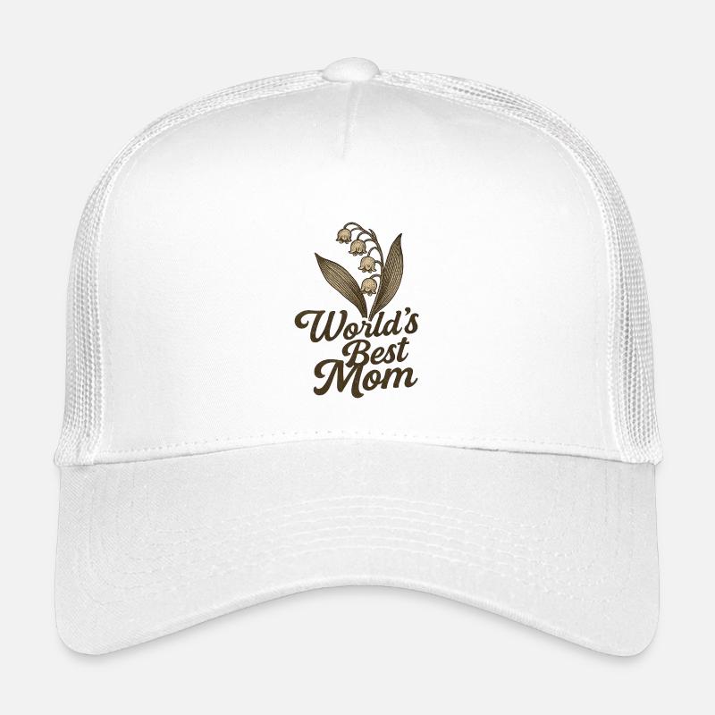 Das Weltbeste Mama-Lily-Design Kinder Trucker-Cap
