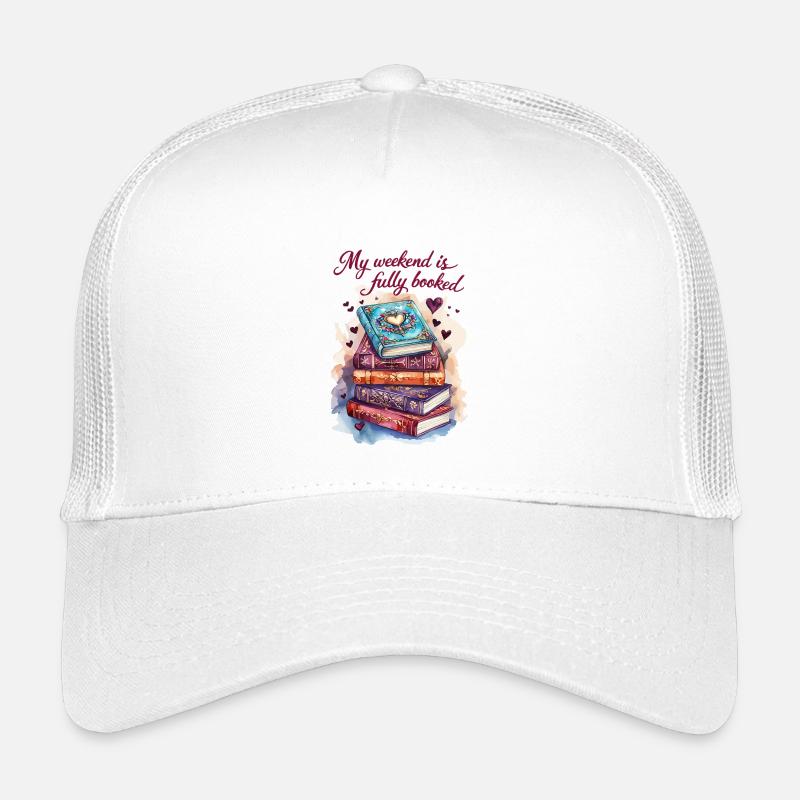 My weekend is completely planned with books Kids’ Trucker Cap