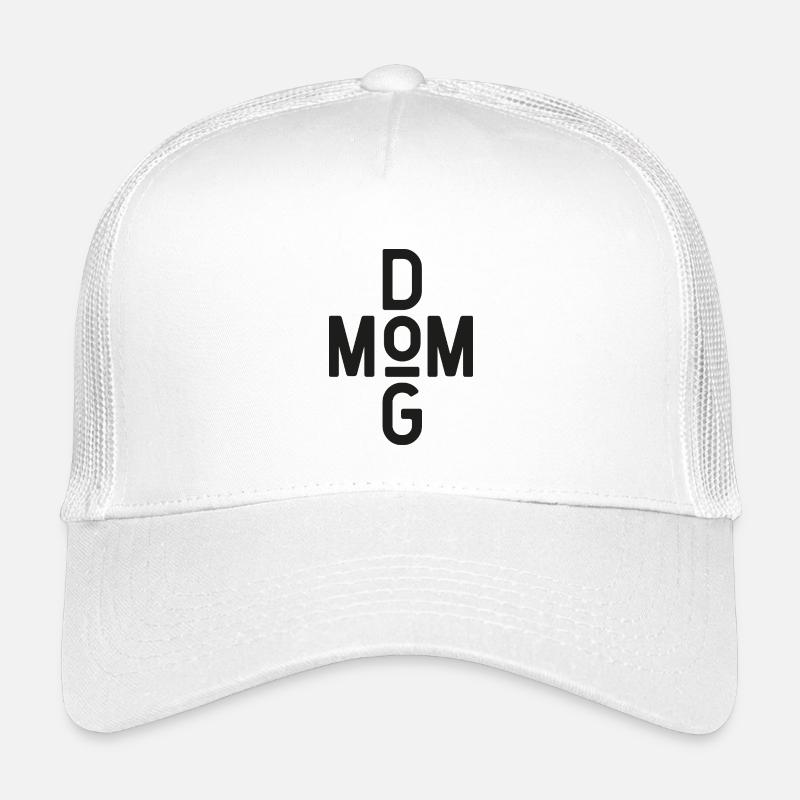 Dog Mom Nr1 - Kinder Trucker-Cap - Weiß