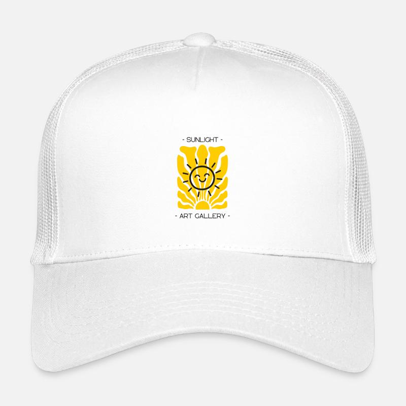 SunLight - Casquette trucker enfant - blanc