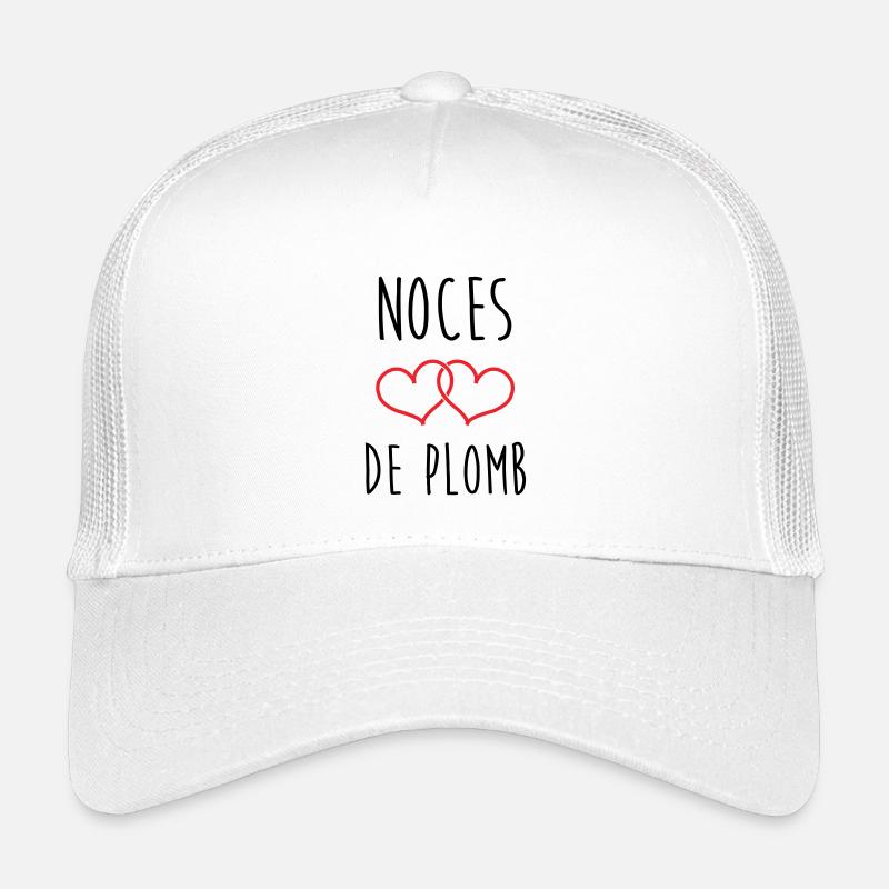 Noces de Plomb 14 ans de mariage Casquette trucker enfant