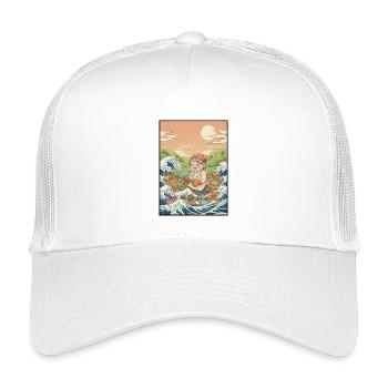 Gardener Kawaii - Kids’ Trucker Cap - white - Front
