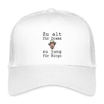 Bingo - Kinder Trucker-Cap - Weiß - Vorne