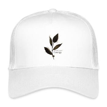 Protect Your Energy - Achtsamkeit  - Kinder Trucker-Cap - Weiß - Vorne