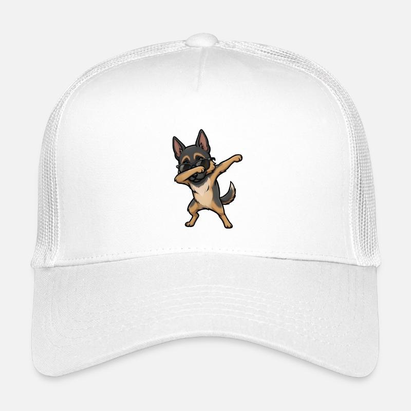Dabbing Deutscher Schäferhund Kinder Trucker-Cap