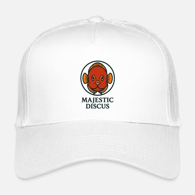 Majestätischer Diskus-Tropengoldfisch Kinder Trucker-Cap