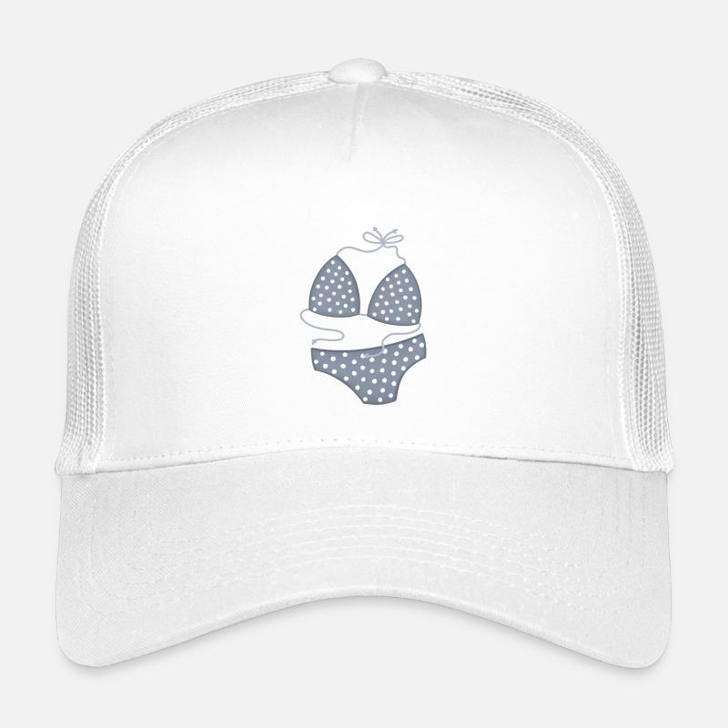 PolkaDot Bikini Muster Kinder Trucker-Cap