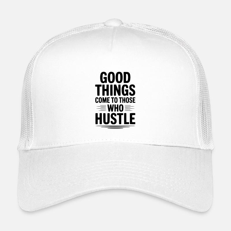 Good Things Come To Those Who Hustle Kids’ Trucker Cap