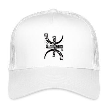 Amazigh Symbol Minimaliste Tifinagh Design. - Casquette trucker enfant - blanc - Devant