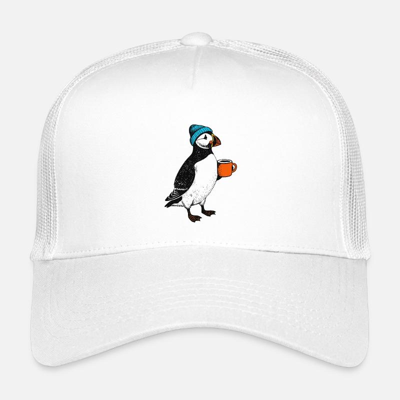 Macareux du café Casquette trucker enfant