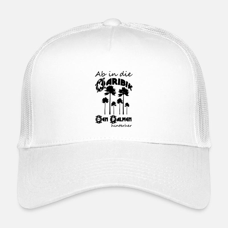 Ab in die Karibik Urlaub Geschenk Kinder Trucker-Cap