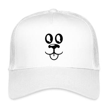 face à des animaux - Casquette trucker enfant - blanc - Devant