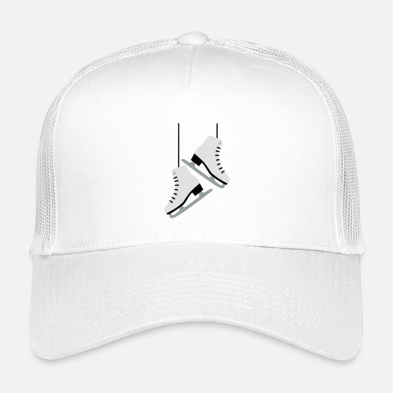 Skating Frau - Kinder Trucker-Cap - Weiß