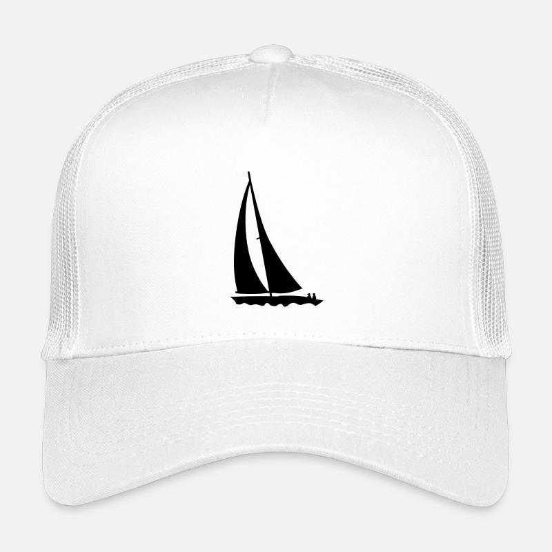 Segeln - Kinder Trucker-Cap - Weiß