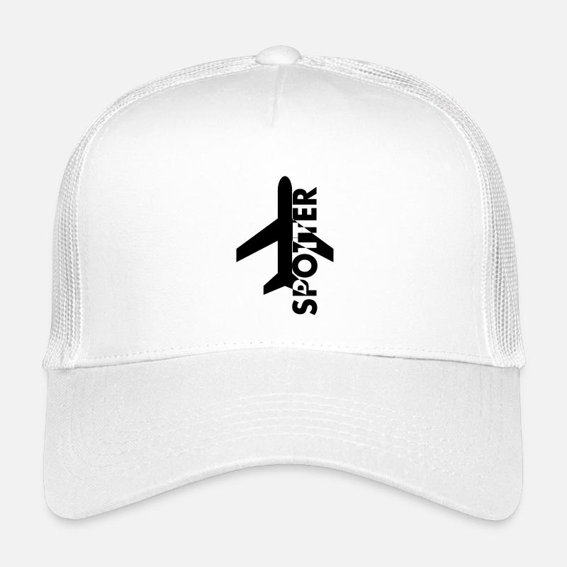 Planespotter - Kinder Trucker-Cap - Weiß