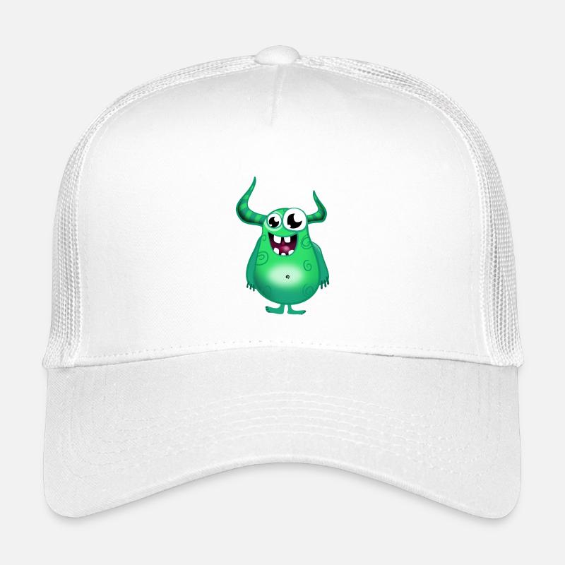 Monster green Kids’ Trucker Cap